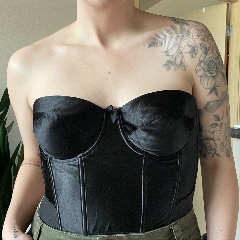 Victoria's Secret Black Bustier